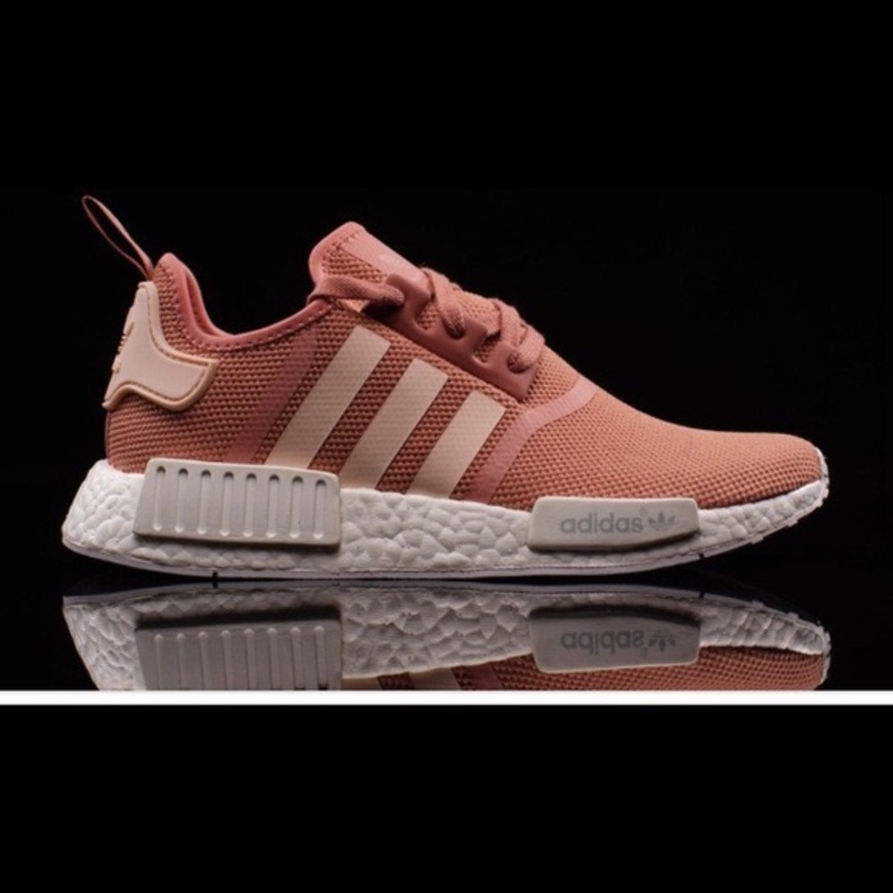 Adidas Nmd r1 originals raw salmon tennis shoe 10
